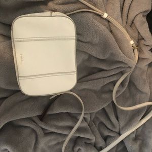 Fossil Gemma white crossbody